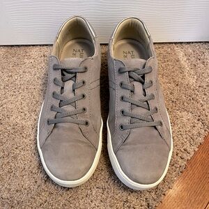 Naturalizer Women’s size 12 wide gray Morrison lace up sneaker